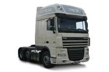 Car Hire Seaham - 44 Tonne Sleeper Truck - Truck hire Seaham