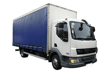 Car Hire Seaham - 7.5 Tonne Curtain Side Truck - Truck hire Seaham