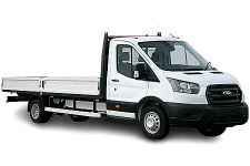 Car Hire Seaham - Ford Transit Dropside Van - Van hire Seaham